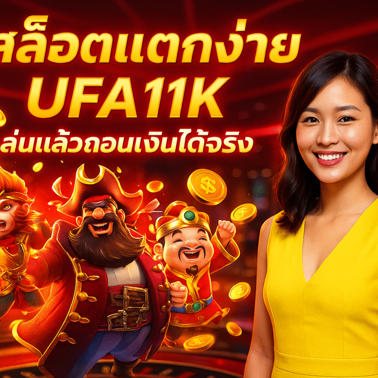สล็อตแตกง่าย UFA11K เล่นแล้วถอนเงินได้จริง
