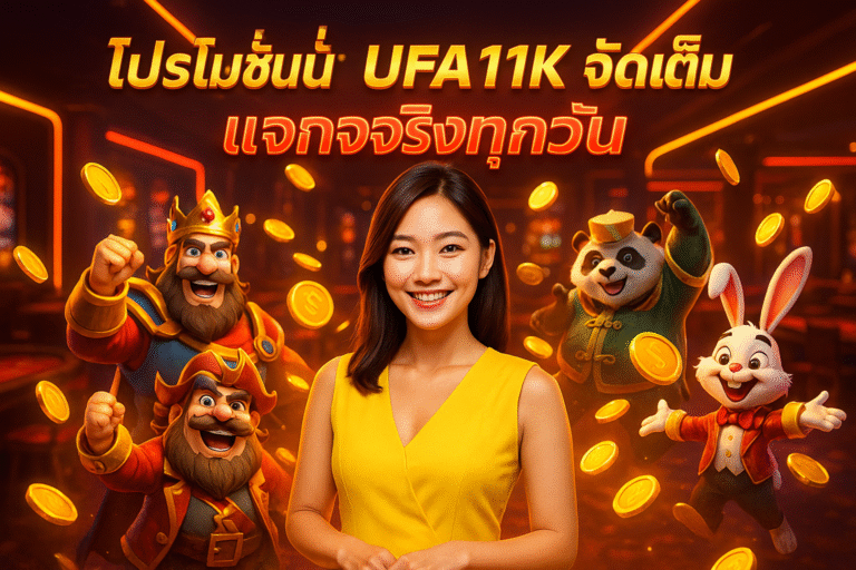 โปรโมชั่น UFA11K จัดเต็ม แจกจริงทุกวัน