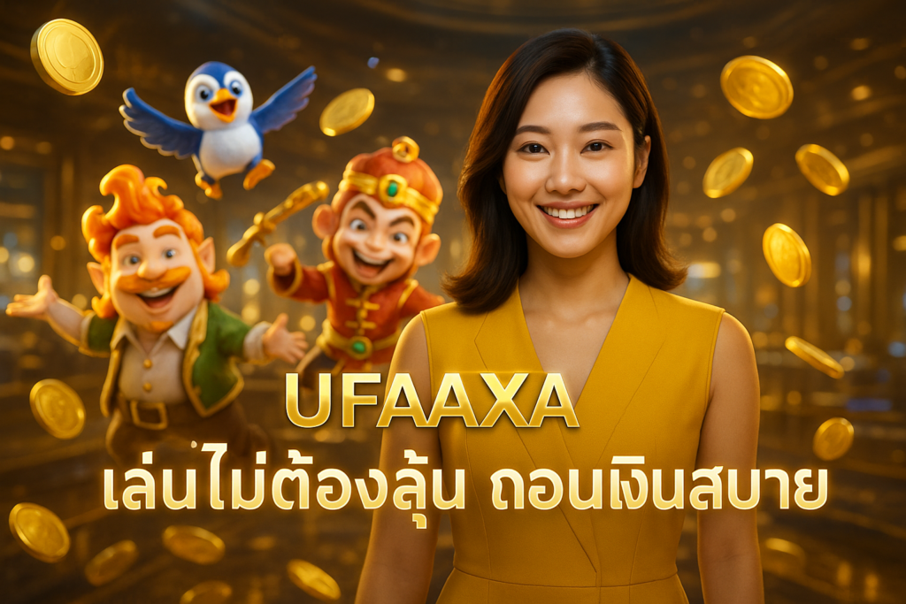 UFAAXA เล่นไม่ต้องลุ้น ถอนเงินสบาย